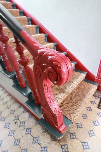 Treppenhaus mit Altbaudetail