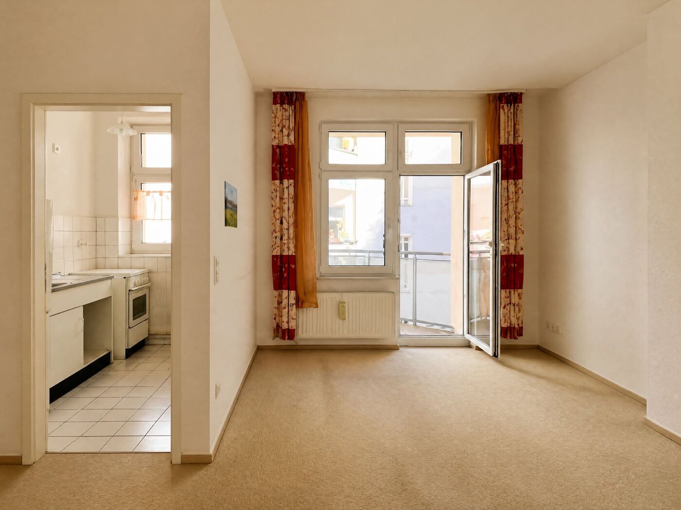 Ausblick Balkon
